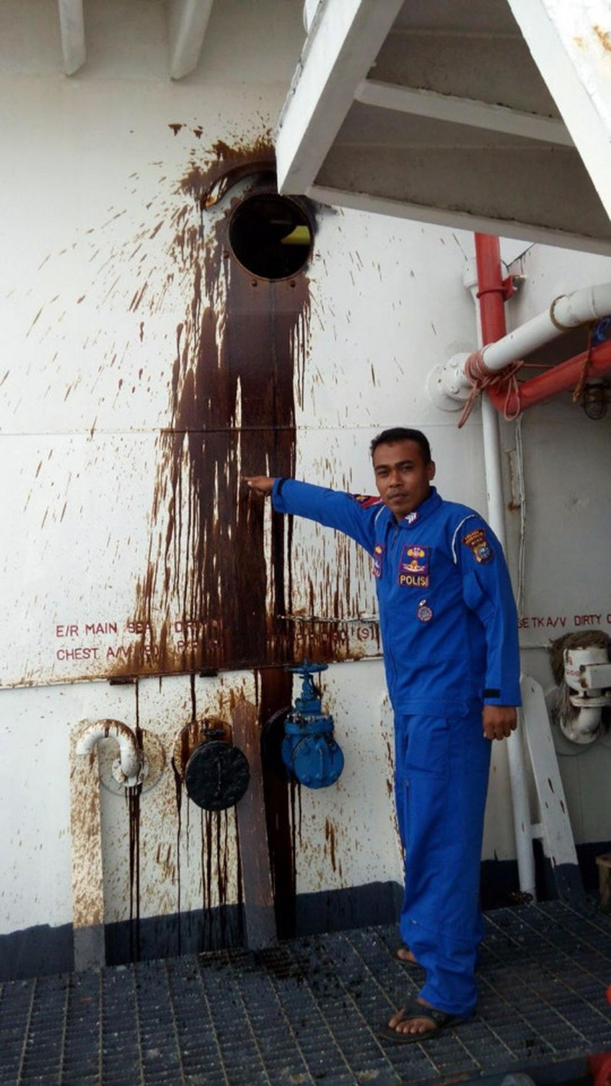 Ini kapal tanker Singapura yang dibajak di perairan Pulau Rupat