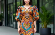20 Model Tunik Batik Cantik dan Elegan Terbaru 2025, Pilihan OOTD Simpel Tapi Fashionable