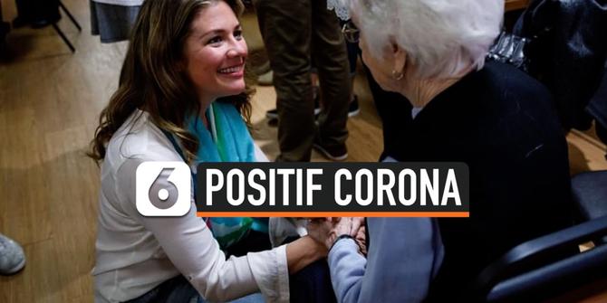 VIDEO: Sophie Gregoire Trudeau, Istri PM Kanada Positif Corona