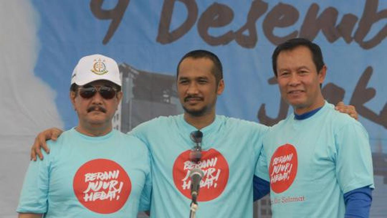 Para pejabat peringati Hari Antikorupsi Dunia di Monas