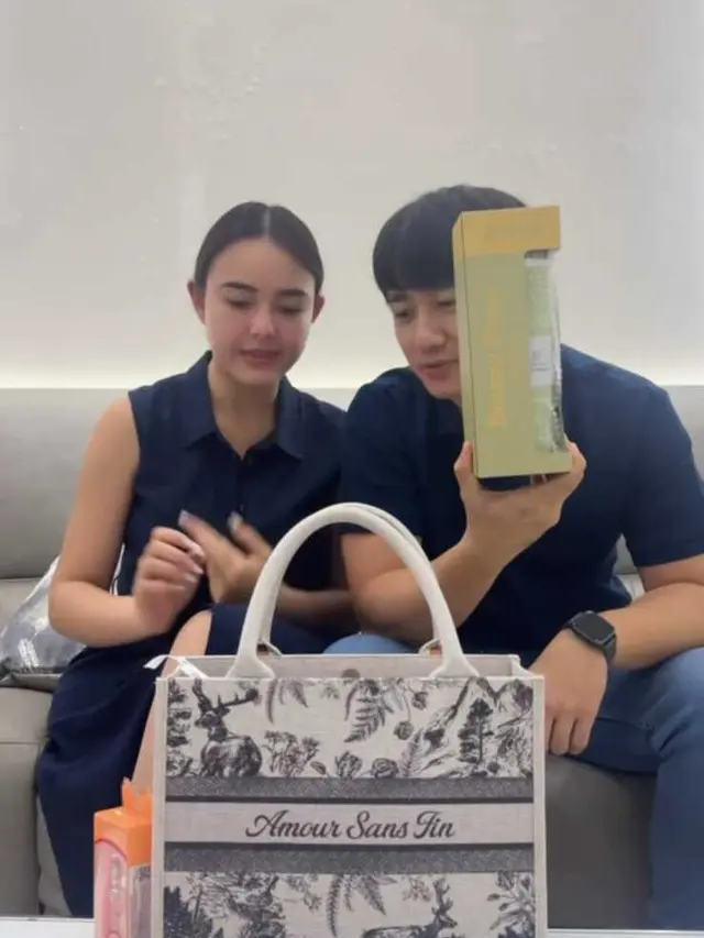 Isi Souvenir Viral Pernikahan Amanda Manopo/ Instagram Amanda Manopo