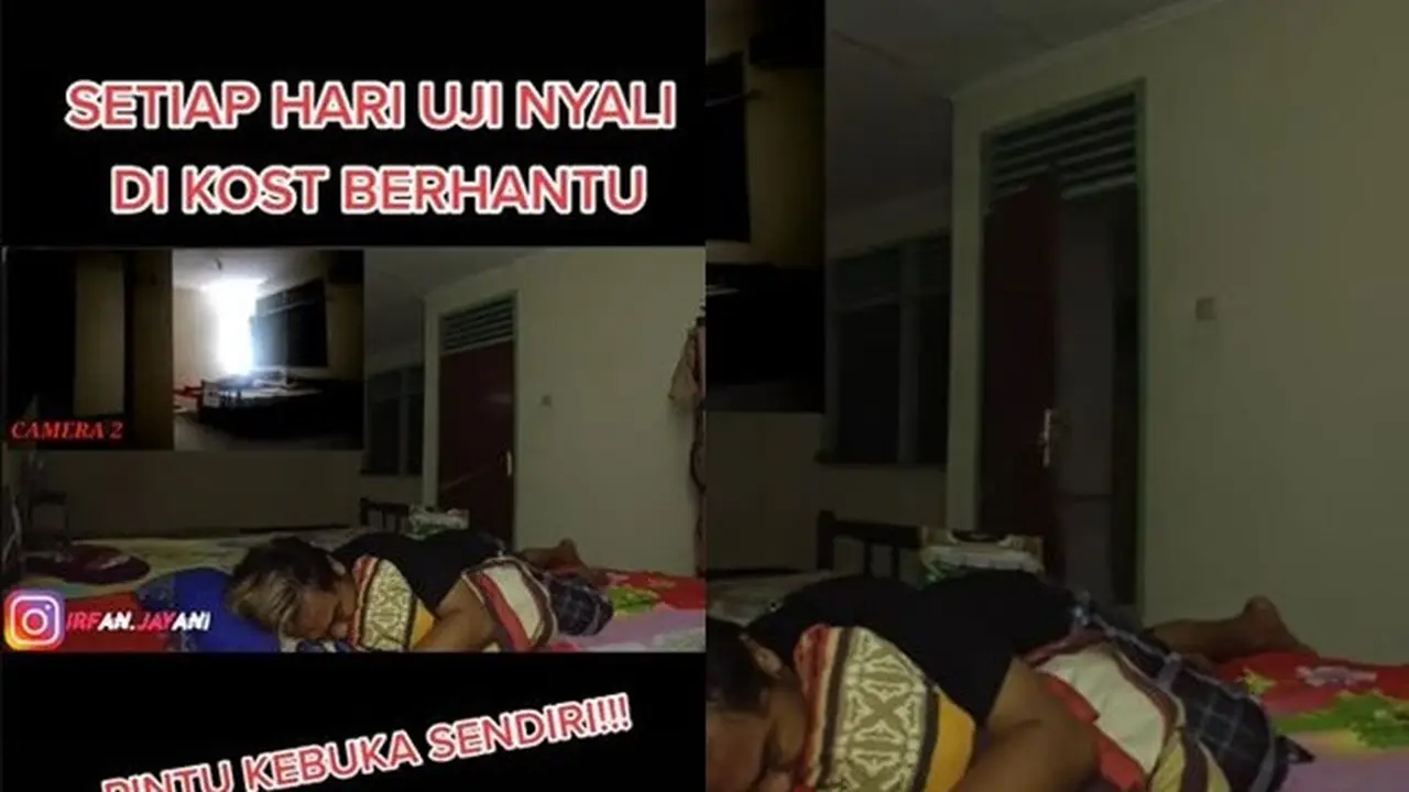 Viral Kamar Kos Angker, Pintu Terbuka Sendiri saat Tidur