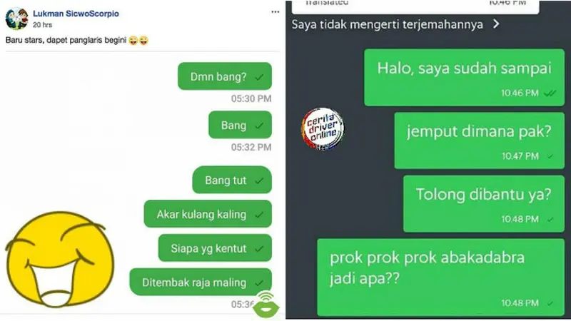 Tidak jarang ada oknum-oknum pelanggan yang menguras kesabaran para pengemudi ojek online.