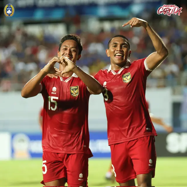 Timnas Indonesia U-23 Vs Timnas Thailand U-23 di babak semifinal Piala AFF U-23 2023.