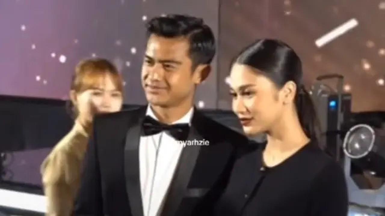 6 Potret Serasi Tampilan Formal Azizah Salsha Dibalut Dress Rp9,5 jutaan dan Pratama Arhan Kenakan Tuxedo