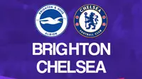 Liga Inggris: Brighton Hove Albion vs Chelsea. (Bola.com/Dody Iryawan)