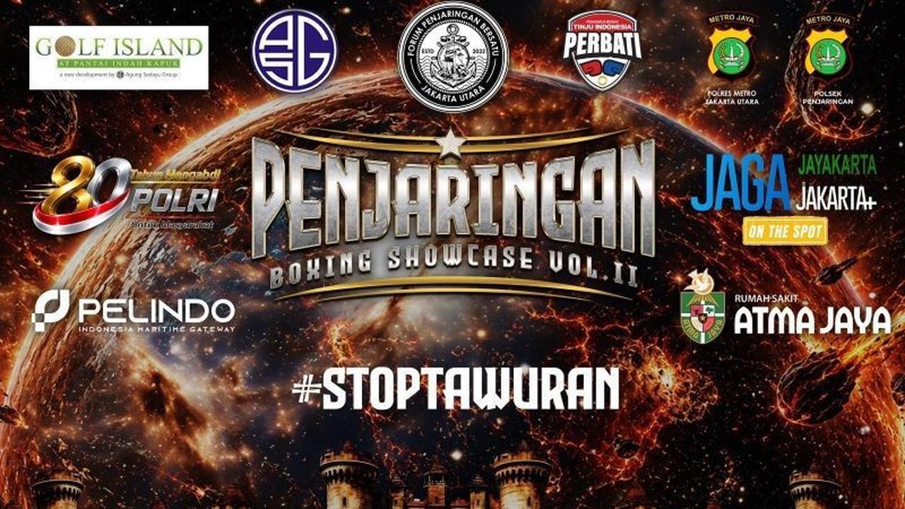 Polsek Metro Penjaringan Gelar Turnamen Tinju Remaja Sambut HUT Bhayangkara ke-80
