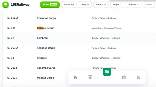 Ngrombo ke Semarang Poncol