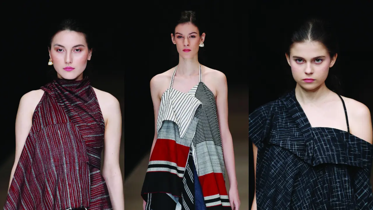 Lulu Lutfi Labibi di Jakarta Fashion Week 2017