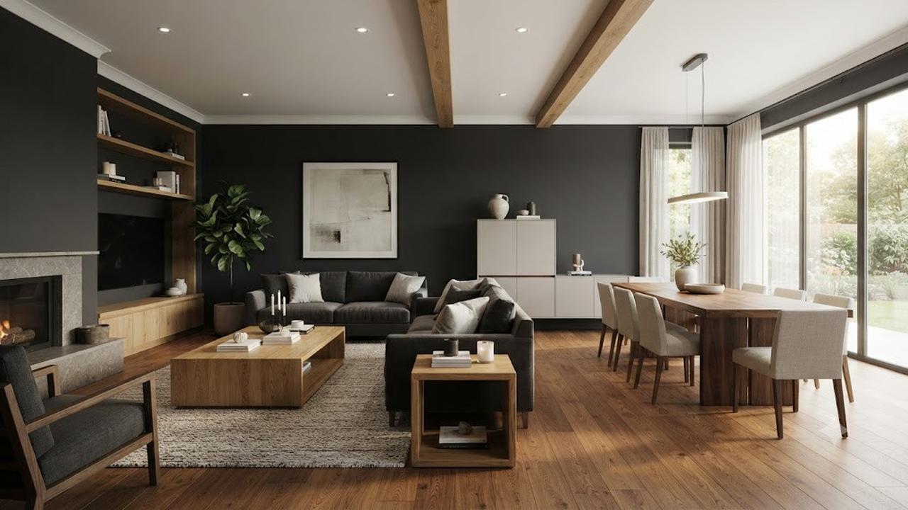 Warna Cat Rumah yang Cocok Dipadukan dengan Furnitur Kayu