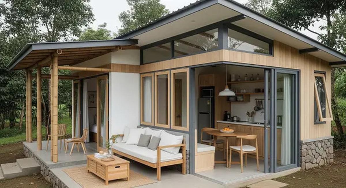 6 Model Rumah Sederhana Tapi Mewah yang Cocok untuk Lahan Kecil, Inspirasi 2025