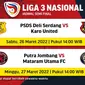 Jadwal Lengkap dan Live Streaming Semifinal Liga 3 Nasional 2022 di Vidio!