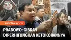 Untuk kedua kalinya, bakal calon presiden Partai Gerindra, Prabowo Subianto menemui ratusan relawan Gibran dan Jokowi, di Solo, Jawa Tengah, Rabu (9/8) malam. Terkait peluang putra sulung Jokowi, Gibran Rakabuming sebagai cawapres, Prabowo menyebut W...