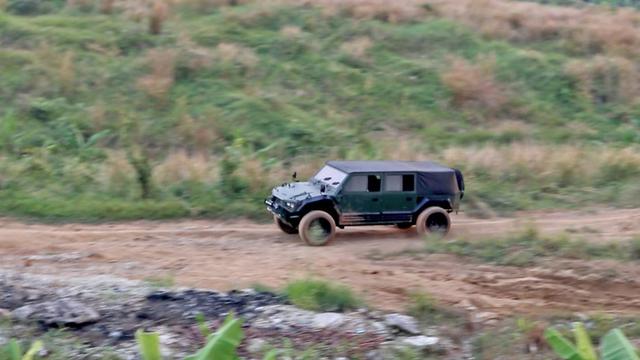 PT Pindad (Persero) baru saja meluncurkan Maung, kendaraan taktis 4x4 yang ditujukan untuk pasukan infantri. (Foto Situs Pindad)