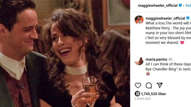Unggahan Maggie Wheeler. (Instagram/ maggiewheeler_official)