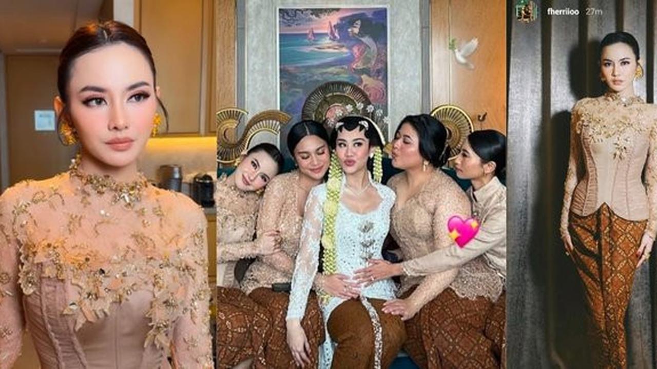 Makin Anggun dan Menawan, Ini Potret Mahalini Saat Jadi Bridesmaid si Pernikahan Aaliyah Massaid dan Thariq Halilintar