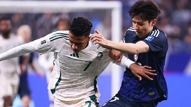 Timnas Jepang vs Timnas Arab Saudi