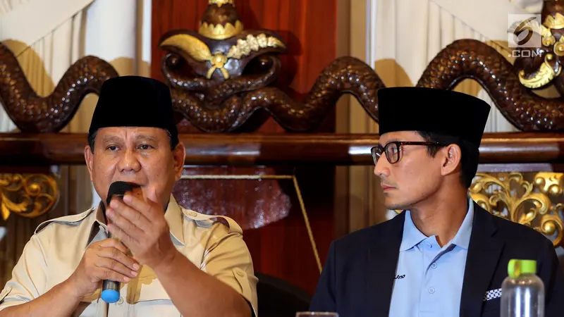 Pernyataan Sikap Koalisi Prabowo-Sandiaga