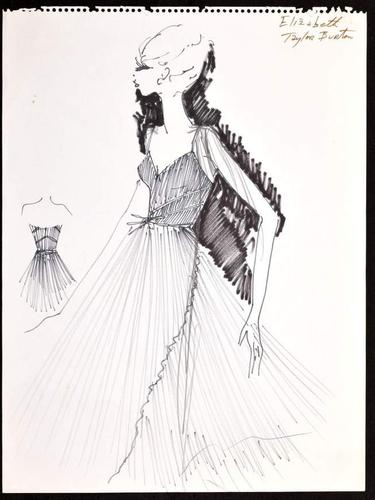 Bukan Item Fashion Sketsa Milik Karl Lagerfeld Dihargai Puluhan Juta Fashion Fimela Com