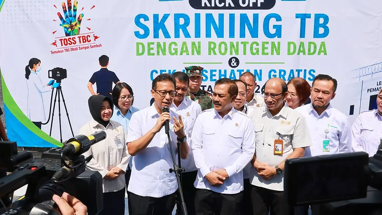 Menkes Budi mengatakan warga binaan dan petugas di lapas dan rutan bakal menjalani skrining TB dan CKG. (Dok: Kemenkes)