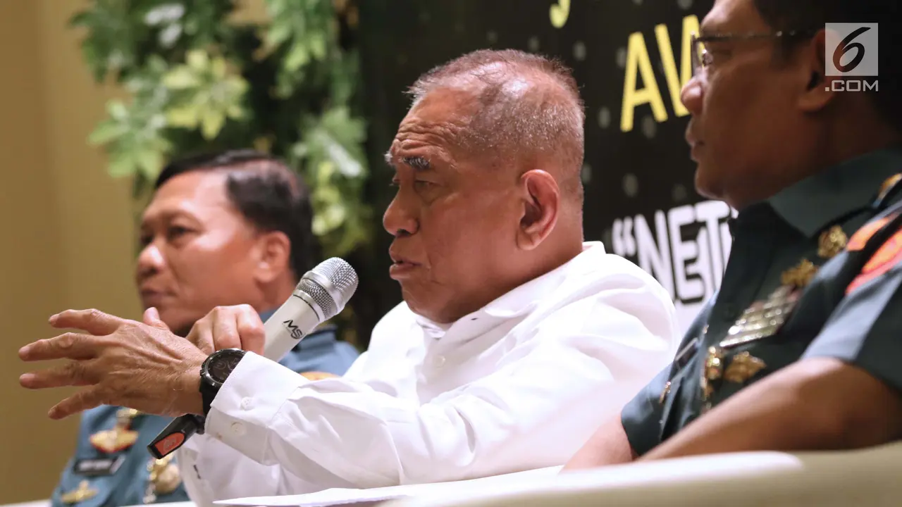 Menhan Ryamizard Ryacudu Jamin Netralitas TNI