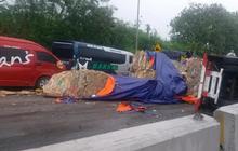 VIDEO: Dramatis Detik-Detik Evakuasi Kecelakaan Maut Beruntun di Tol Cipularang, 1 Orang Tewas