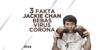 Jackie Chan Bebas Virus Corona, Ini 3 Faktanya