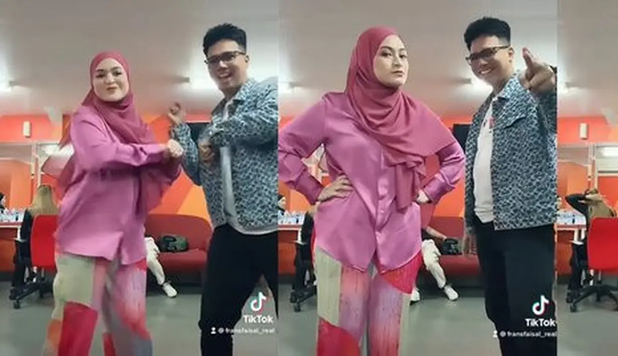 Melihat Nathalie dan Frans joget bareng di video TikTok, netizen mengingatkan Nathalie soal adanya peraturan masa iddah tersebut. (instagram.com/fransfaisal_)