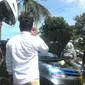 Razia kendaraan yang memasang rotator dan sirine di Bogor (Liputan6.com/ Achmad Sudarno)