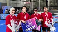 Tim Merah Raih Juara 3 Ajang TOSI Season 4, Atta Halilintar dan Fenita Arie Sorot Fenomena Padel