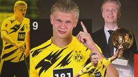 Borussia Dortmund - Erling Haaland (Bola.com/Adreanus Titus)