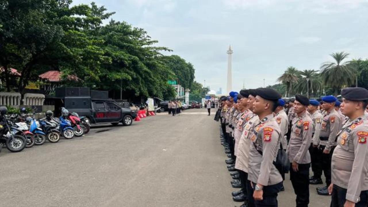 Titik Demo di Jakarta Hari Ini, 745 Personel Gabungan Dikerahkan untuk Mengawal