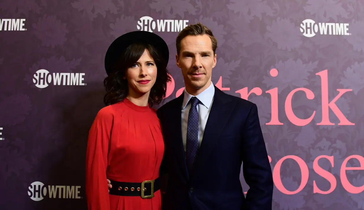 Selamat atas kehamilan istri Benedict Cumberbatch, Sophie Hunter! (FREDERIC J. BROWN / AFP)