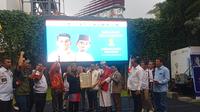 Ketua Tim Pemenangan RIDO Riza Patria menerima dukungan dari relawan untuk memenangkan pasangan Ridwan Kamil-Suswono di Pilgub Jakarta. (Foto: Tim Media RIDO)