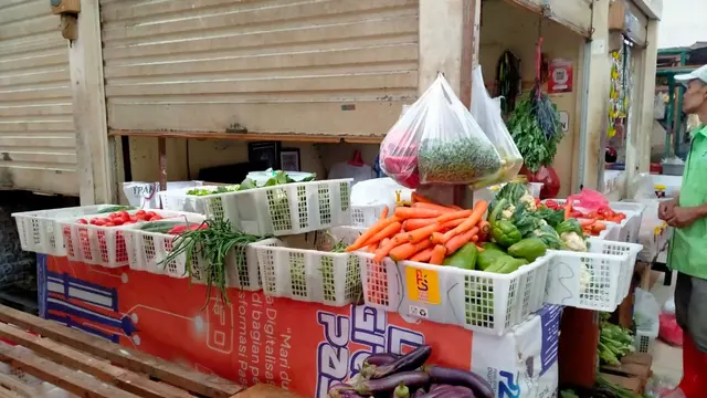 Harga Pangan Pasar Gondangdia, Jumat (7/8).
