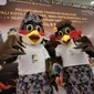 Bara dan Aya adalah maskot Pilwakot Bandung 2024.