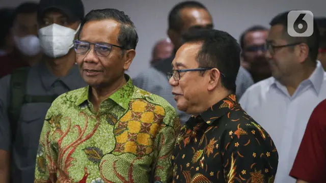 Mahfud MD Silaturahmi dengan Ketum PGI di Graha Oikoumene