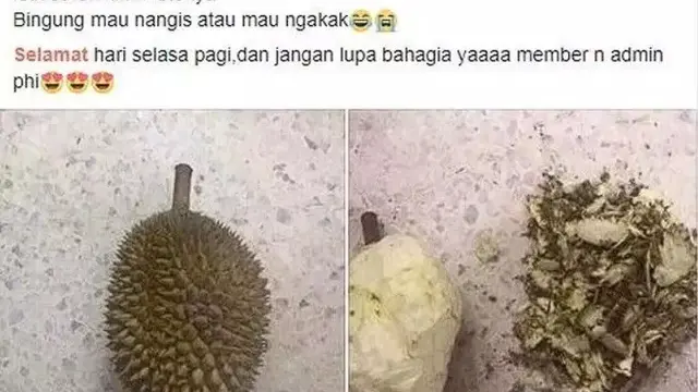Malah Bikin Susah, Ini 7 Potret Absurd Orang Makan Durian Ini Bikin Tepuk Jidat