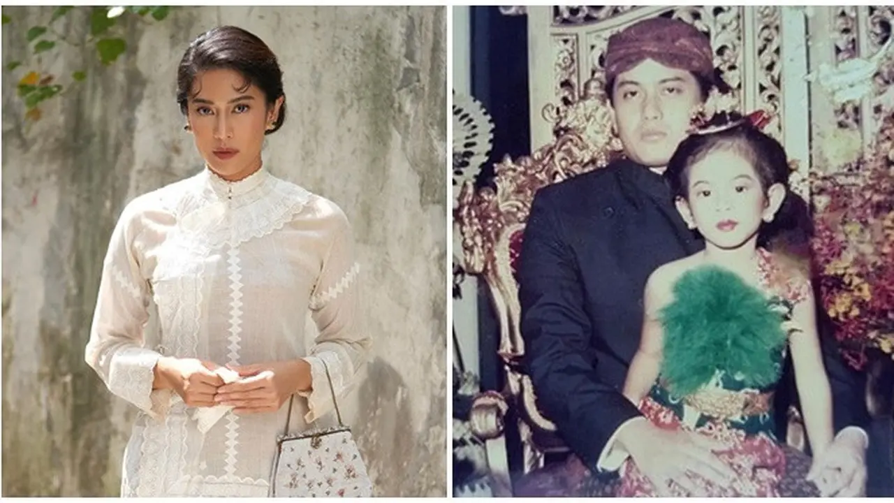 6 Foto Lawas Dian Sastrowardoyo Saat Masih Kecil, Cinta Kebaya Sedari Dulu