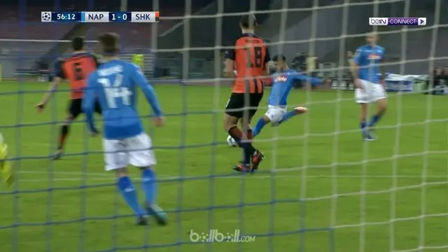 VIDEO: Highlights Liga Champions, Napoli Vs Shakhtar Donetsk 3-0