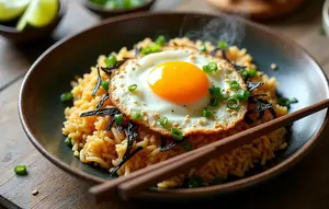 Resep Nasi Goreng Nori Gurih Umami yang Praktis, Anti Lembek