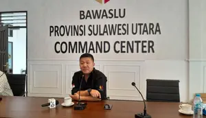 Koordinator Divisi Pencegahan, Partisipasi Masyarakat, dan Hubungan Masyarakat Bawaslu Sulut Steffen S Linu.