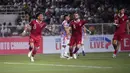 <p>Timnas Indonesia terhindar dari kekalahan saat bermain imbang 1-1 dengan tuan rumah Filipina pada laga laga matchday kedua Grup F putaran kedua Kualifikasi Piala Dunia 2026 Zona Asia di Rizal memorial Stadium, Manila, Selasa (21/11/2023) malam WIB. Saddil Ramdani menjadi penyelamat muka Indonesia dengan gol penyeimbangnya lewat sontekan kaki kiri memanfaatkan umpan tarik Ricky kambuaya pada menit ke-70. Sebelumnya pasukan Shin Tae-yong sempat tertinggal sejak menit ke-23 lewat gol Patrick Reichelt. (Dok. PSSI)</p>