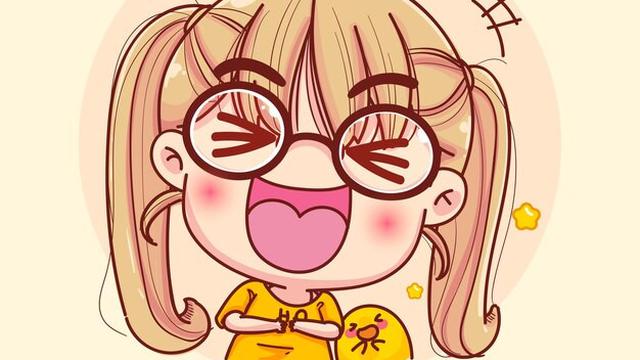 Ilustrasi tertawa, lucu