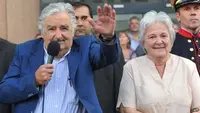 Jose Mujica, presiden termiskin di dunia dan istrinya, Lucia Topolansky. (AFP)