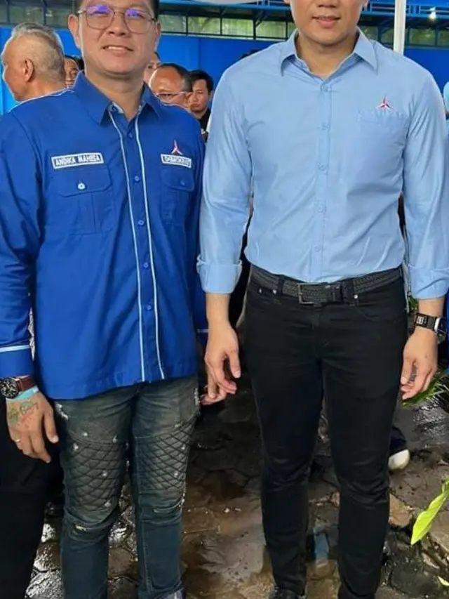 Andika Kangen Band bersama dengan AHY.