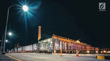 Suasana di luar Pabrik Gula Colomadu, Karanganyar, Jawa Tengah. Restorasi pabrik gula colomadu menjadi pusat kebudayaan bertaraf internasional di Jawa Tengah. Kini nama barunya  De Tjolomadoe. (Liputan6.com/Pool/BUMN)