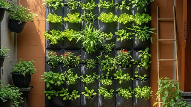Ide Kebun Sayur Vertikal Hemat Tempat di Rumah