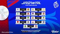 Jadwal dan Live Streaming Seri Kedua BRI Liga 1 2021/2022 di Vidio Pekan Ini. (Sumber : dok. vidio.com)