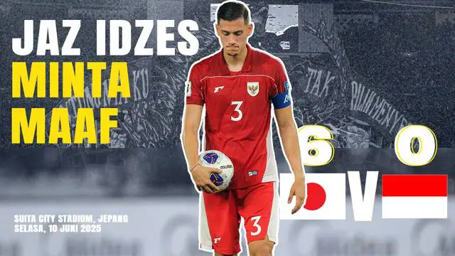 VIDEO: Jay Idzes Minta Maaf! Timnas Indonesia Rontok di Kandang Jepang